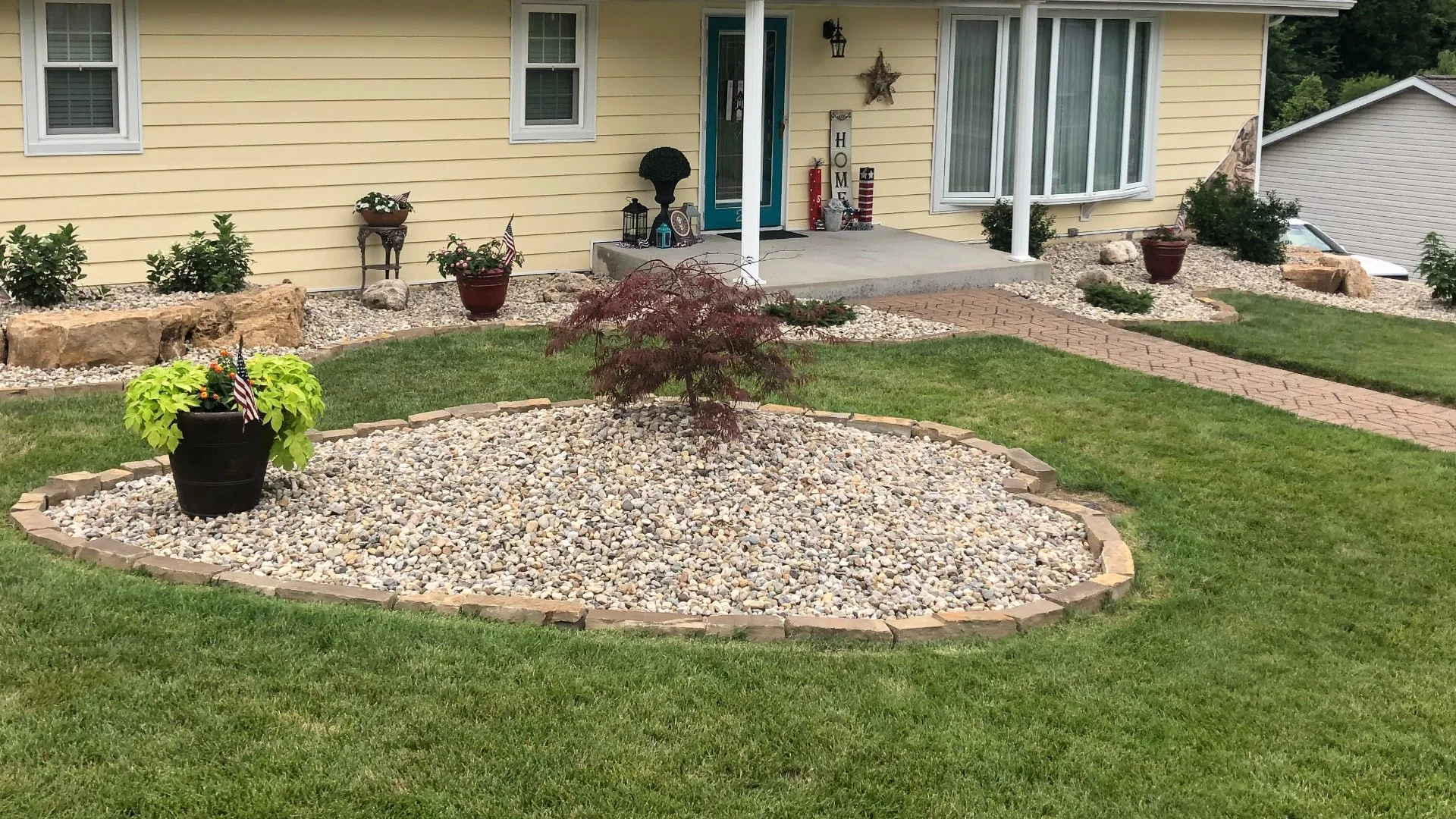 What Are Some Good Rock Options for a Ground Cover?