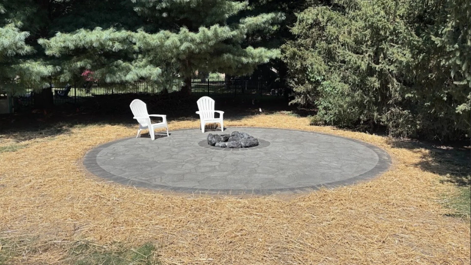 Fire Pit & Patio Installation Project in Bethalto, IL