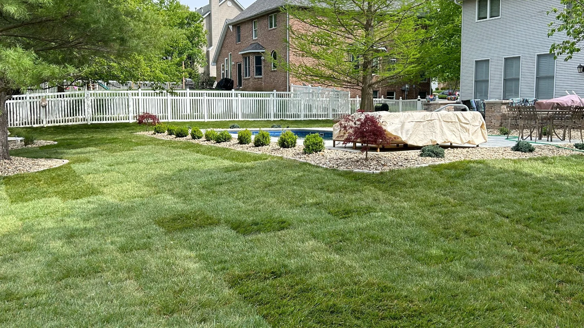 Landscape & Walkway Installation Project in Collinsville, IL