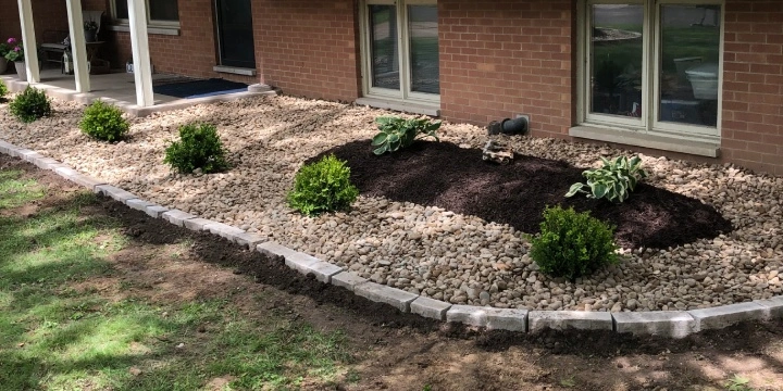 Plantings and bed renovation project.